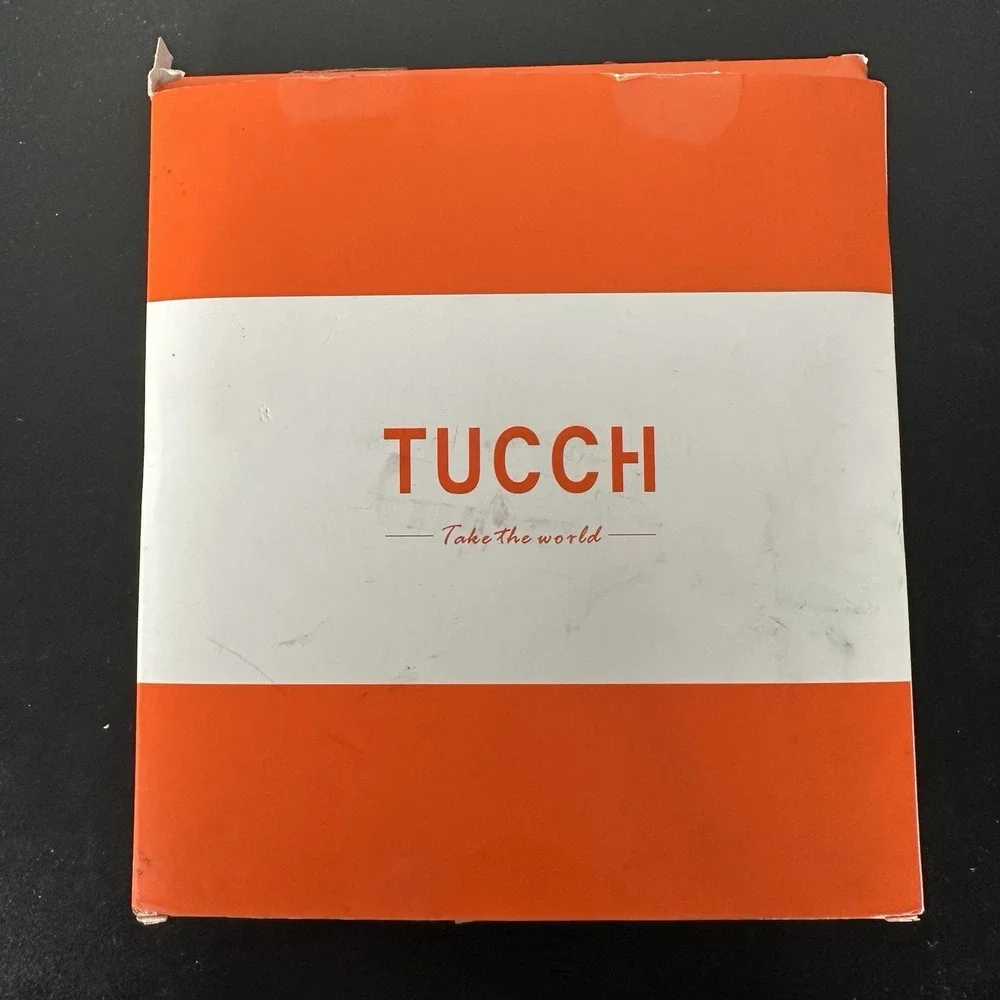 TUCCH iPhone 15‎ Wallet Case Flip Cover Blocking Leather Card Slots Green